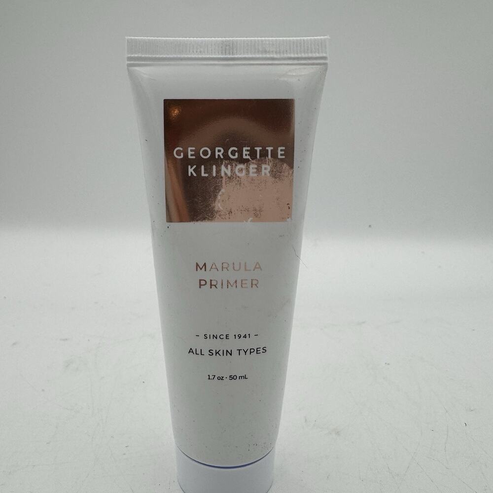 Georgette Klinger Marula Primer W/Hyaluronic Acid Tube 1.7oz/50ml New Sealed